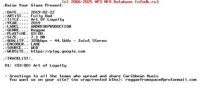 Fully_Bad-Art_Of_Loyalty-Single-WEB-2019