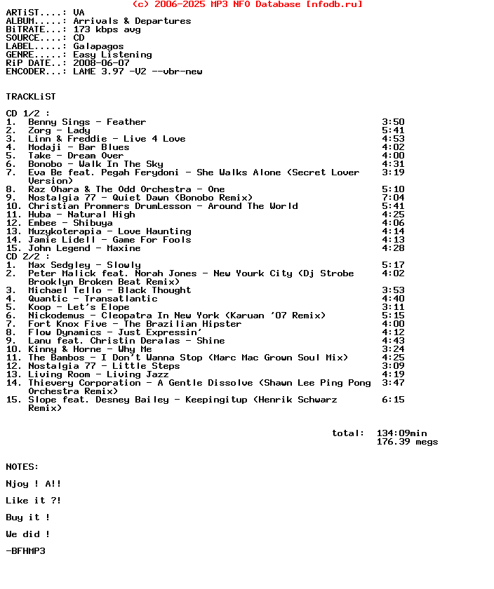 VA-Arrivals_And_Departures-2CD-2008