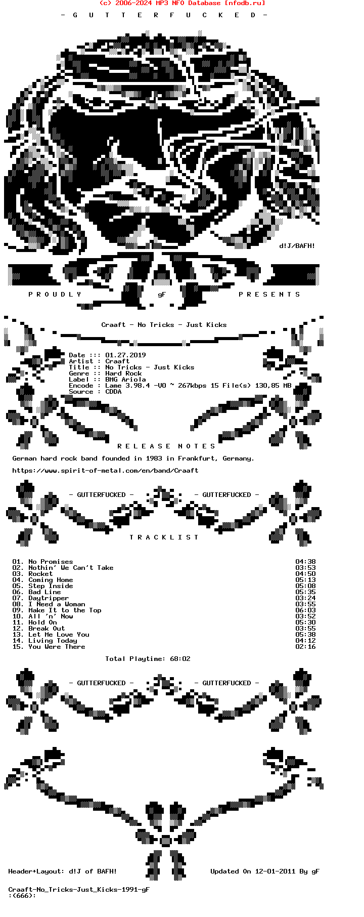 Craaft-No_Tricks-Just_Kicks-1991