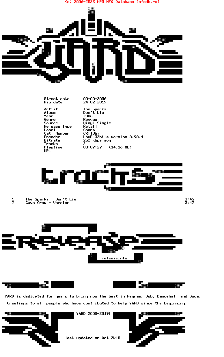 The_Sparks-Dont_Lie-(CRT1067)-VLS-2006-YARD