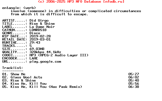 Did_Virgo-Rise_And_Shine-(LDNRDS18)-WEB-2019