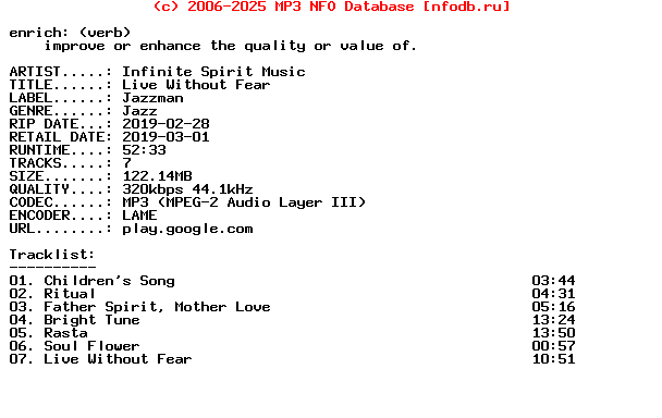 Infinite_Spirit_Music-Live_Without_Fear-WEB-2019