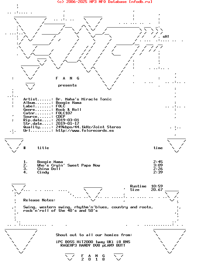 Dr._Mahas_Miracle_Tonic-Boogie_Mama-(FOLC107)-CDEP-2019