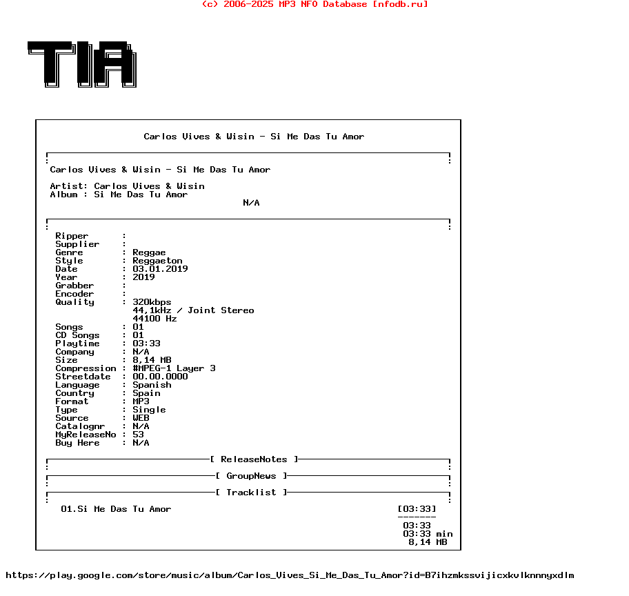 Carlos_Vives_Y_Wisin-Si_Me_Das_Tu_Amor-Single-WEB-ES-2019-Tia