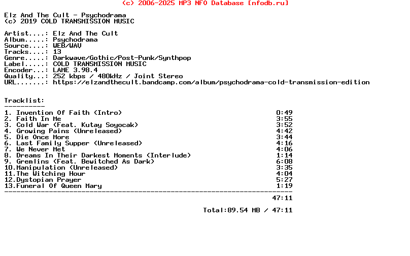 Elz_And_The_Cult-Psychodrama-WEB-2019