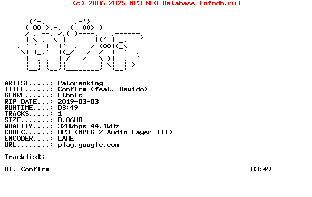 Patoranking-Confirm_(FEAT_DAVIDO)-Single-WEB-2019
