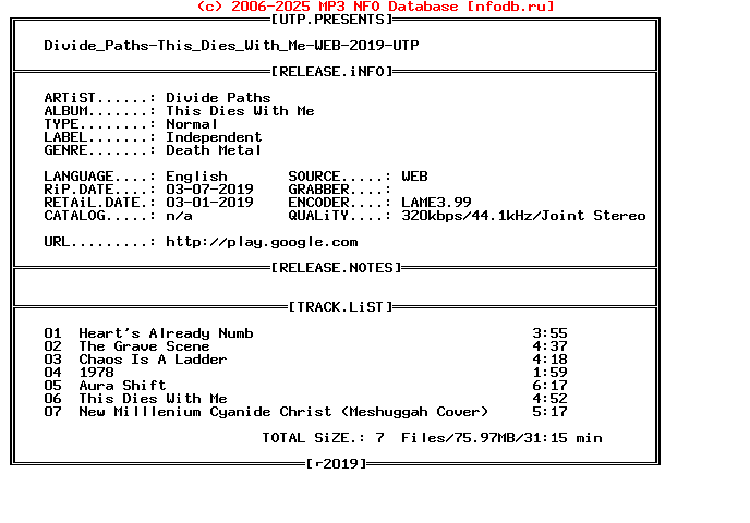 Divide_Paths-This_Dies_With_Me-WEB-2019-UTP