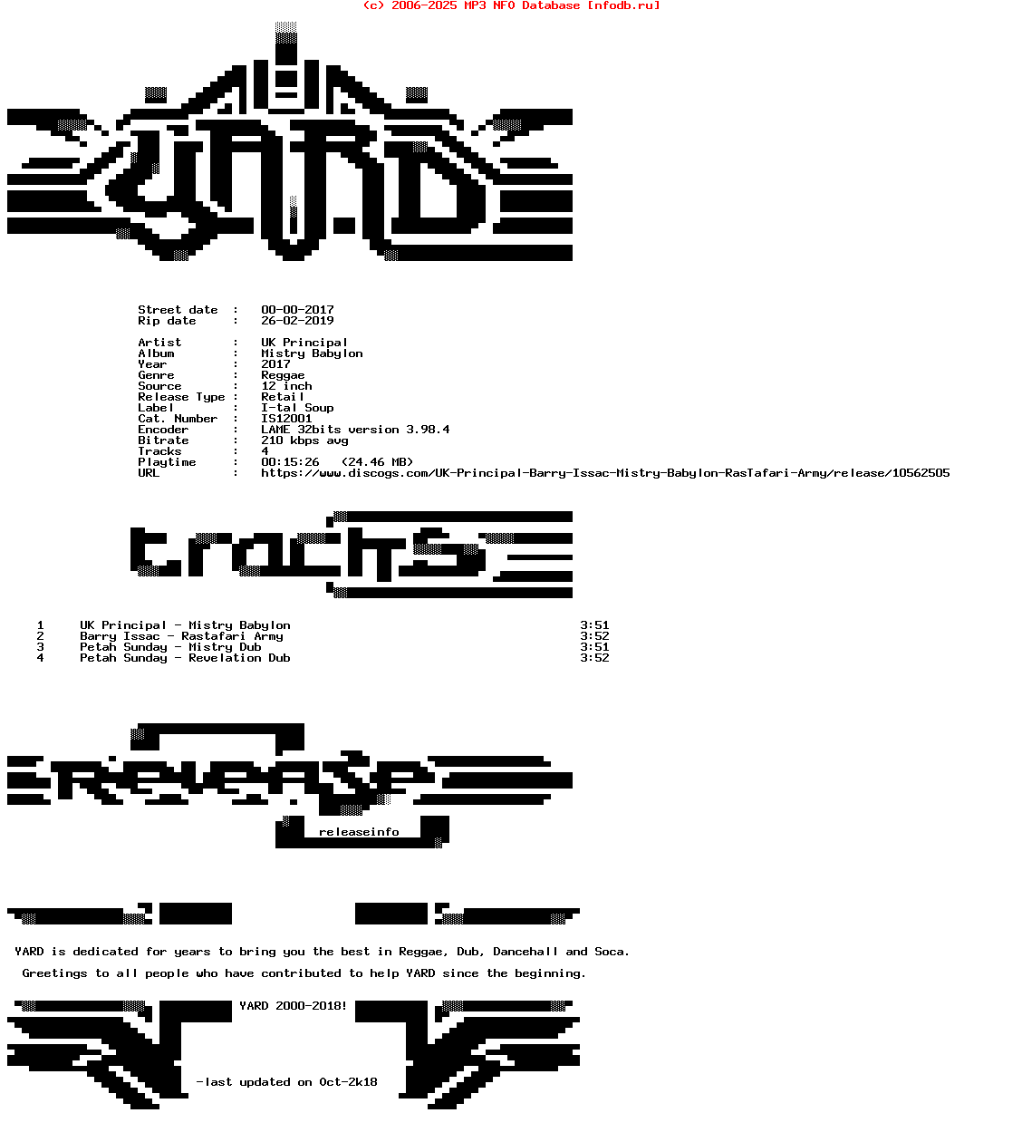 Uk_Principal-Mistry_Babylon-(IS12001)-12Inch_Vinyl-2017-YARD