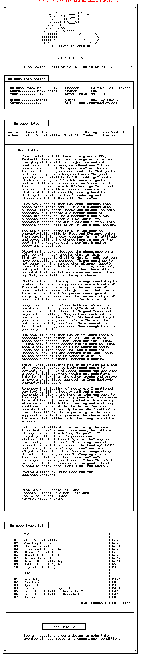 Iron_Savior_-_Kill_Or_Get_Killed-(MICP-90112)-2CD-Ltd.Ed.-2019-Mca_Int