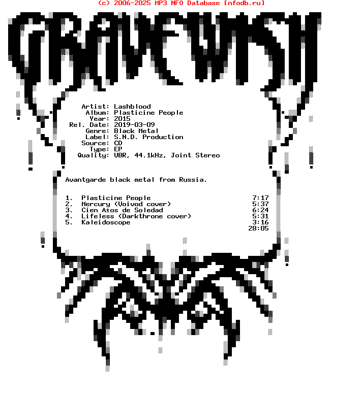 Lashblood-Plasticine_People-EP-2015