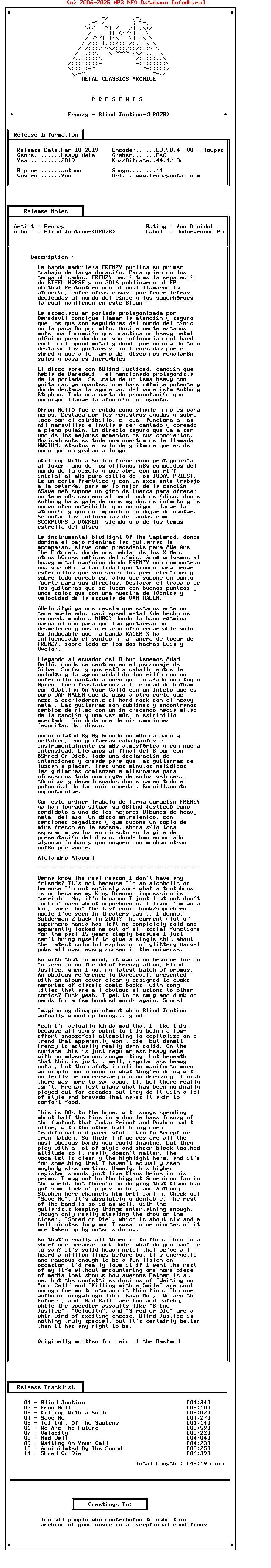 Frenzy_-_Blind_Justice-(UP078)-2019-Mca