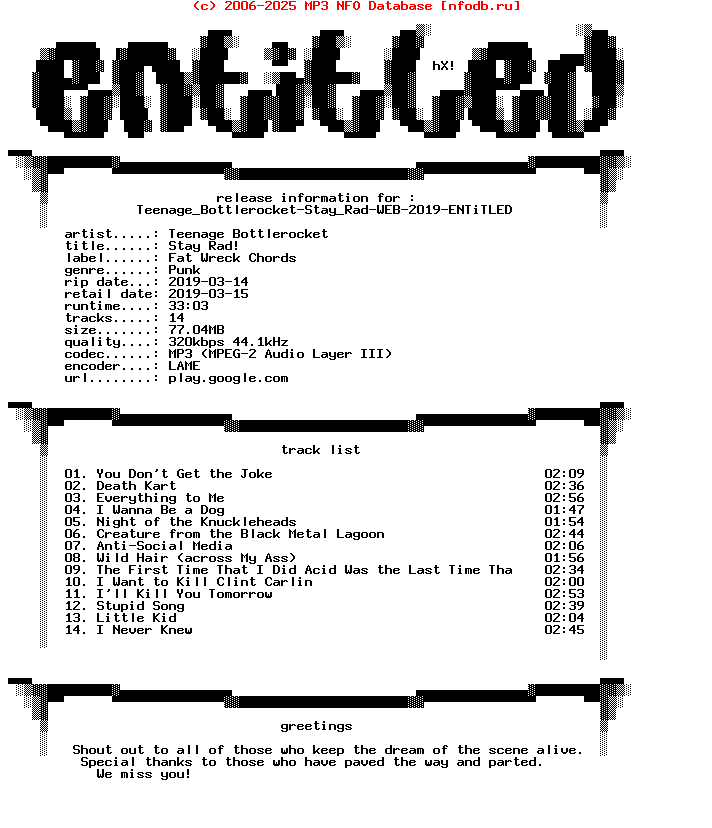 Teenage_Bottlerocket-Stay_Rad-WEB-2019
