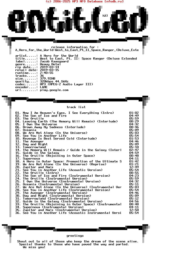 A_Hero_For_The_World-West_To_East_Pt_Ii_Space_Ranger_(DELUXE_EXTENDED_EDITION)-Bonus_Tracks-WEB-2019