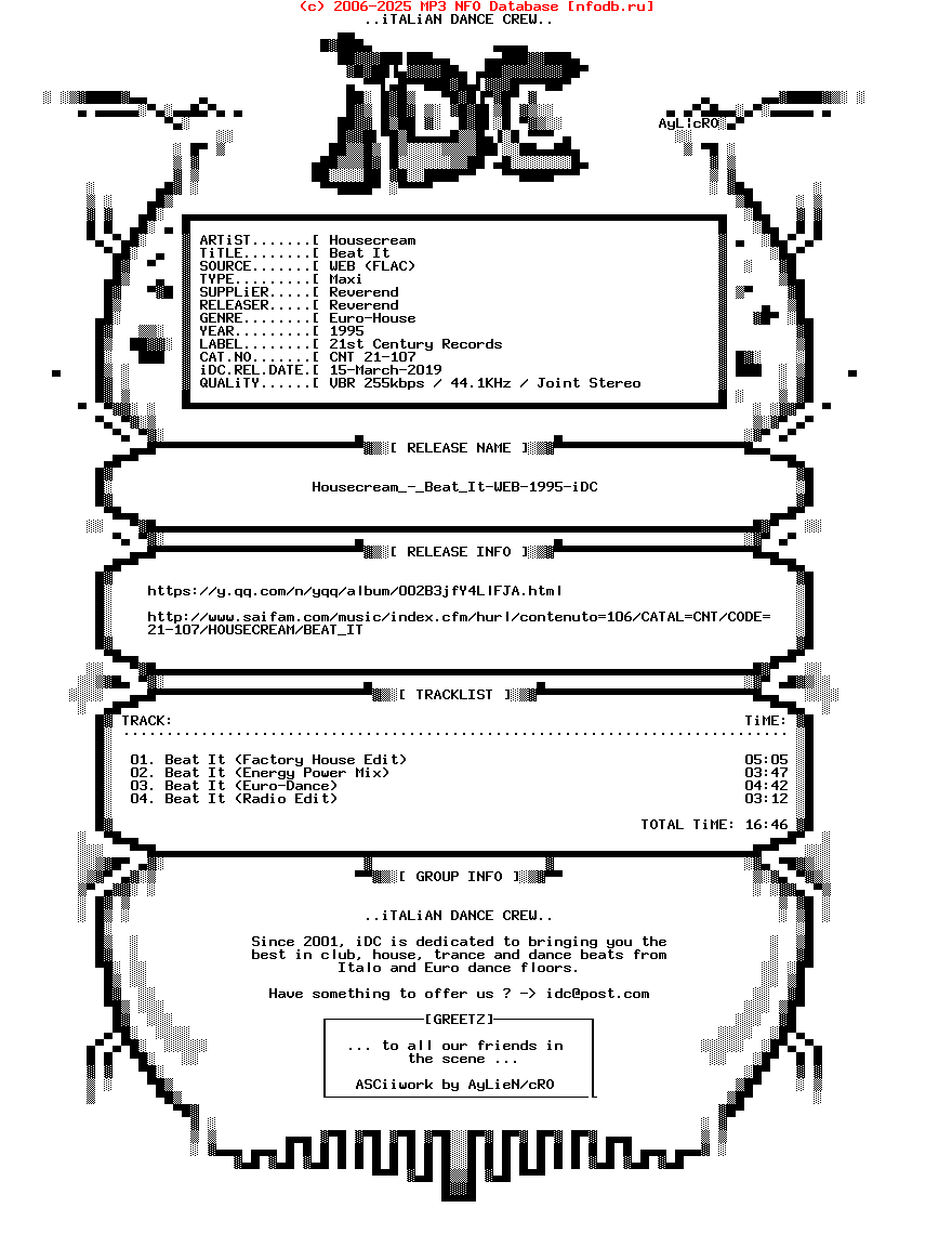 Housecream_-_Beat_It-WEB-1995-iDC