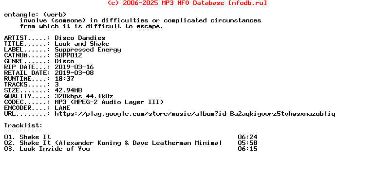 Disco_Dandies-Look_And_Shake-(SUPP012)-WEB-2019