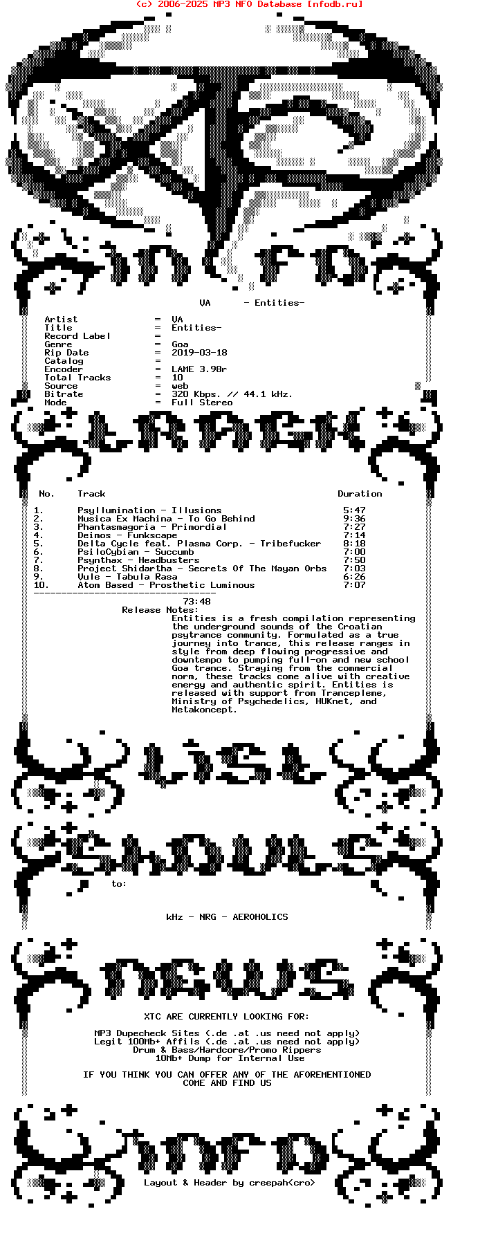 VA-Entities-2009-XTC
