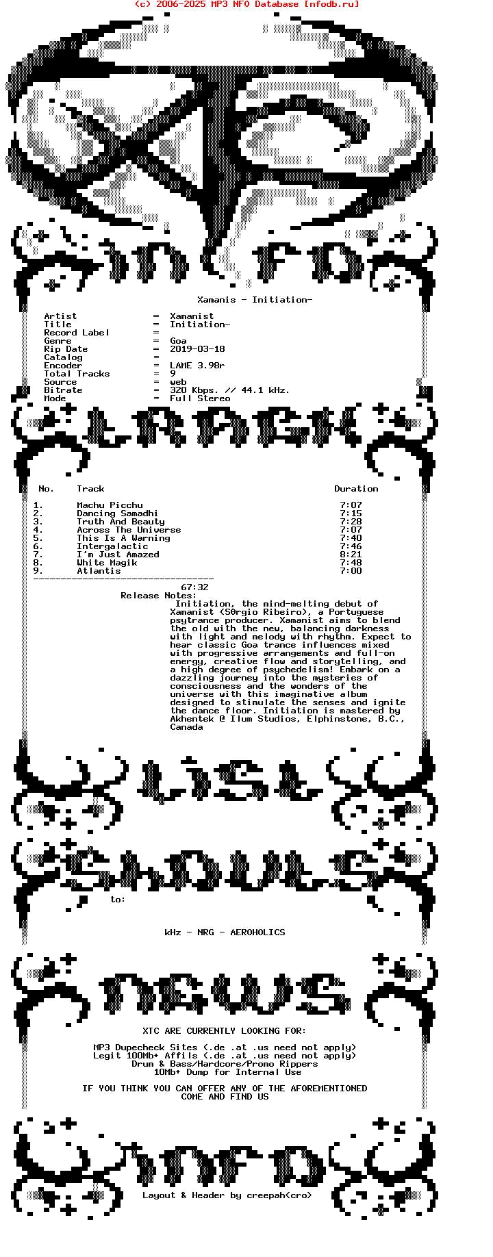 Xamanist-Initiation-2009-XTC