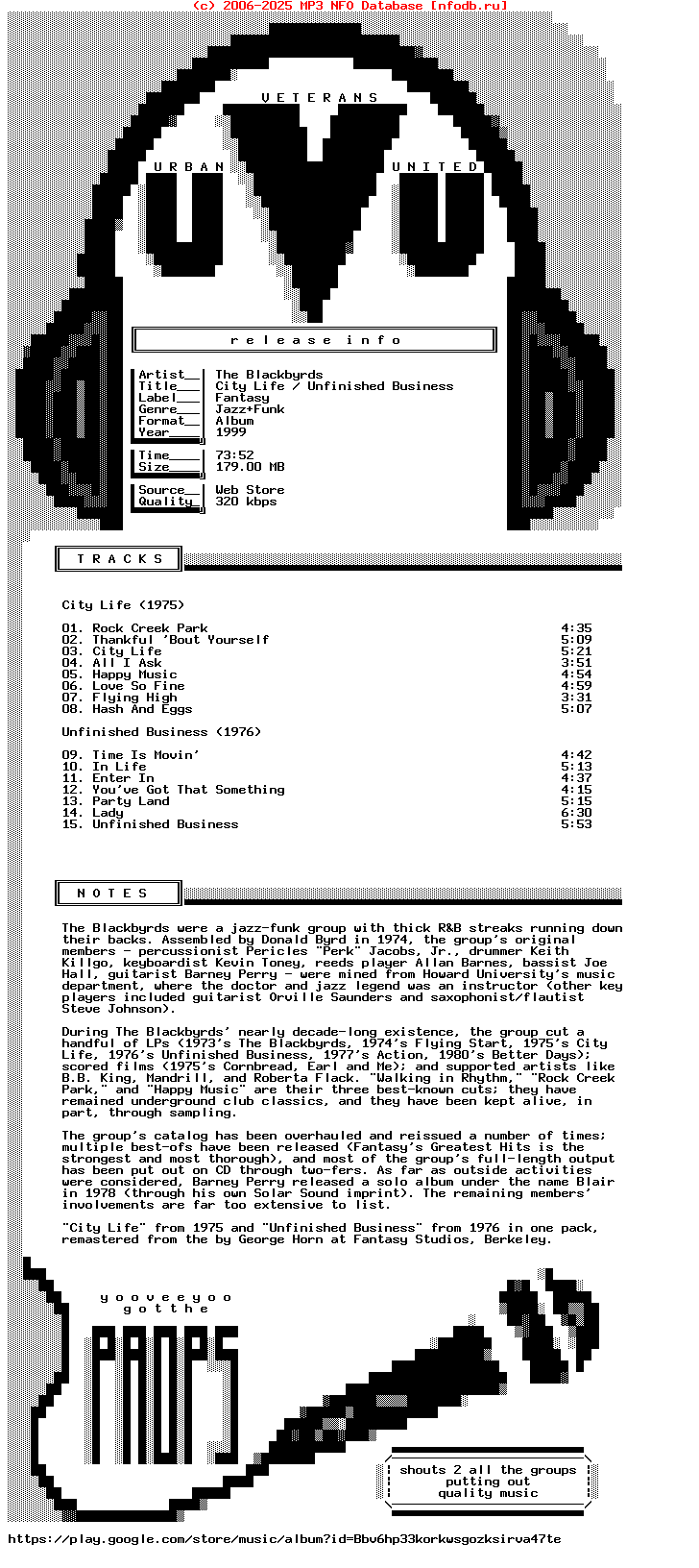 The_Blackbyrds-City_Life-Unfinished_Business-Remastered-WEB-1999-Uvu