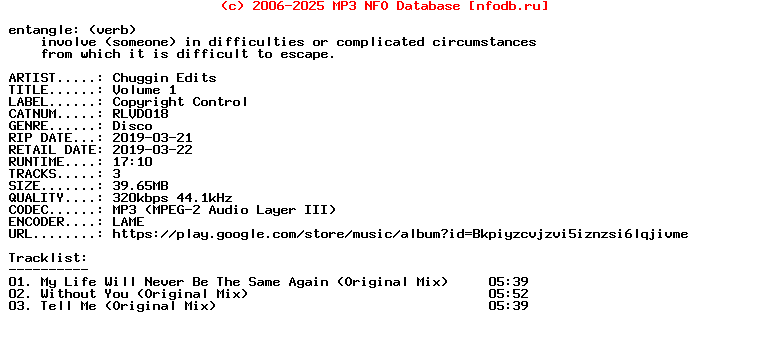 Chuggin_Edits-Volume_1-(RLVD018)-WEB-2019
