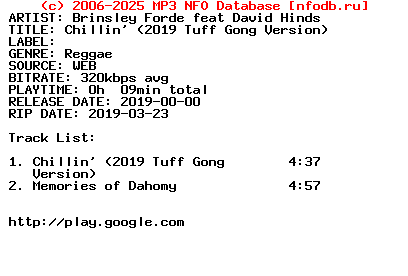 Brinsley_Forde_Feat_David_Hinds-Chillin_(2019_TUFF_GONG_VERSION)-WEB-2019