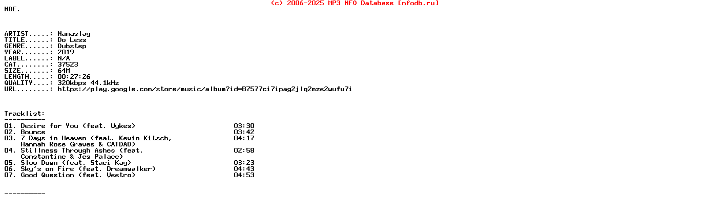Namaslay-Do_Less-(37523)-WEB-2019