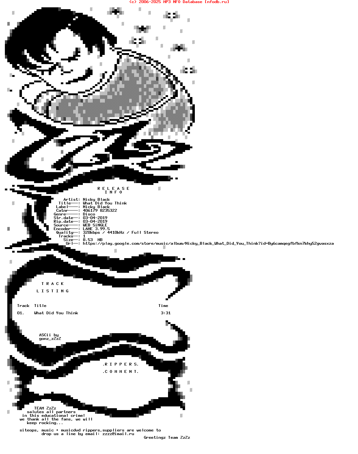 Nicky_Black_-_What_Did_You_Think-(406179_8235322)-Single-WEB-2019-ZzZz