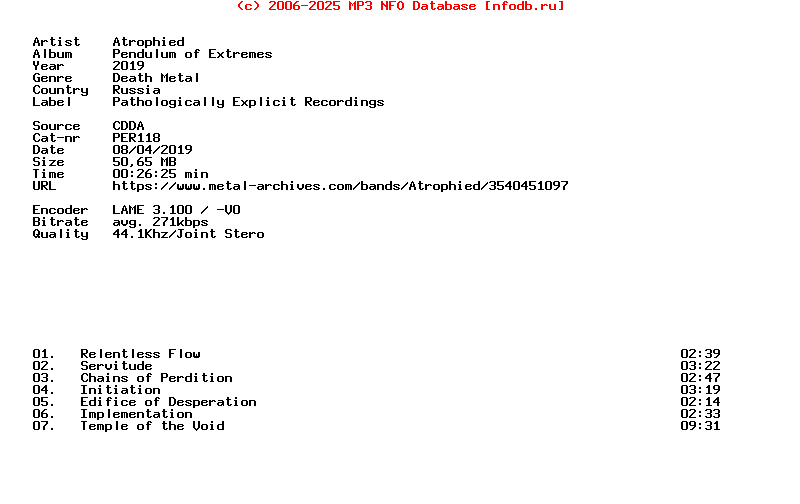 Atrophied-Pendulum_Of_Extremes-CD-2019