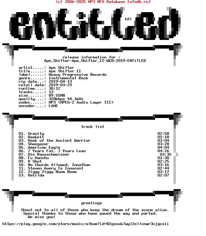 Ape_Shifter-Ape_Shifter_Ii-WEB-2019