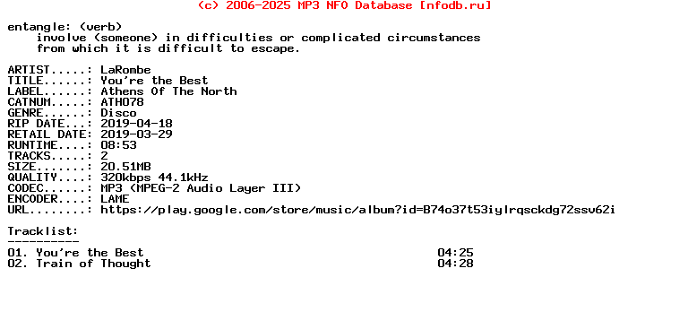 Larombe-Youre_The_Best-(ATH078)-WEB-2019