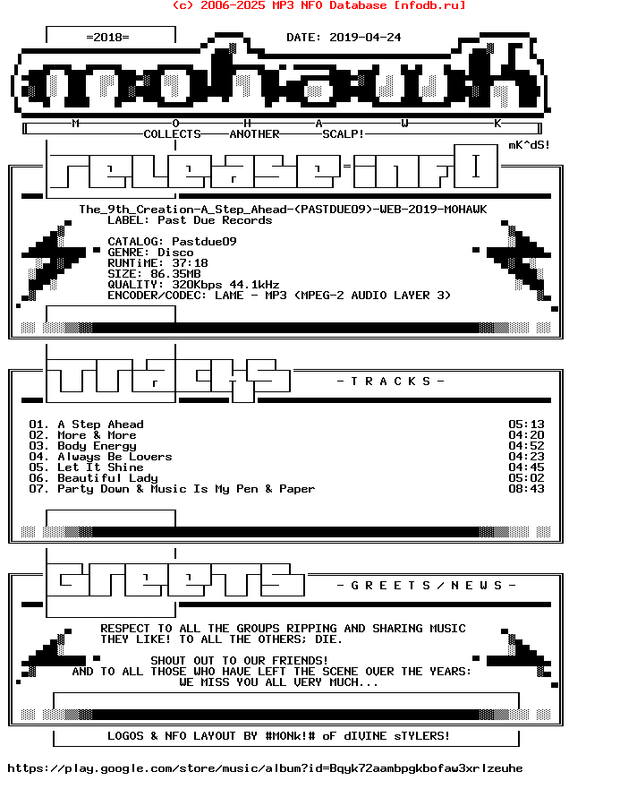 The_9Th_Creation-A_Step_Ahead-(PASTDUE09)-WEB-2019