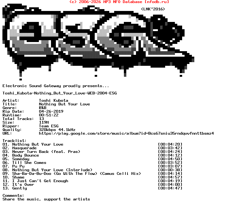 Toshi_Kubota-Nothing_But_Your_Love-WEB-2004