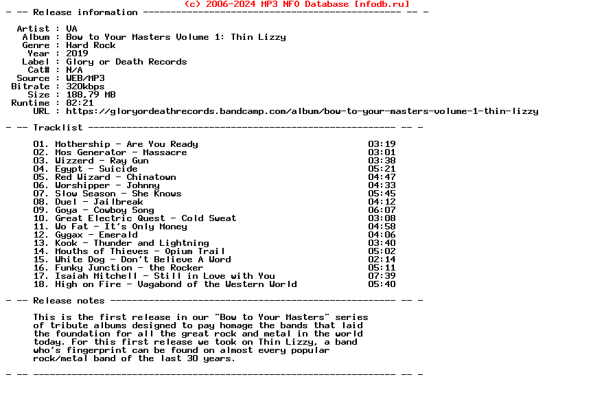 VA-Bow_To_Your_Masters_Volume_1_Thin_Lizzy-WEB-2019-Klv