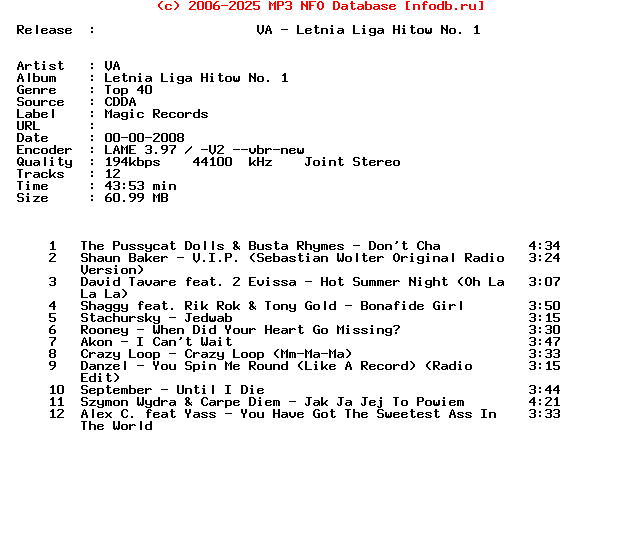 VA-Letnia_Liga_Hitow_No._1-Mag_CD-2008