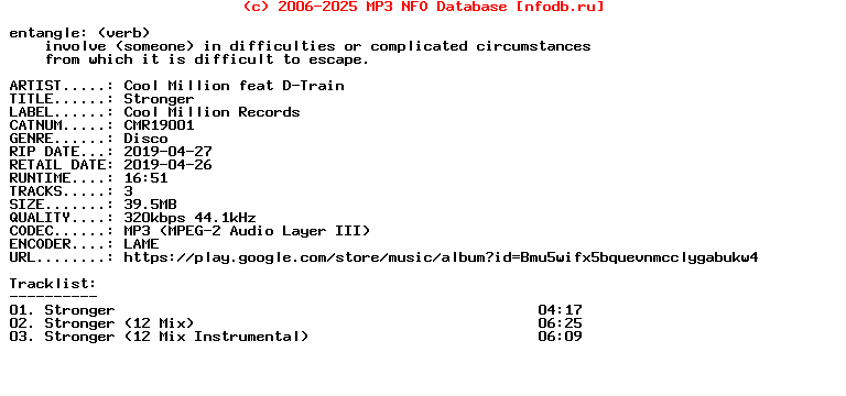 Cool_Million_Feat_D-Train-Stronger-(CMR19001)-WEB-2019
