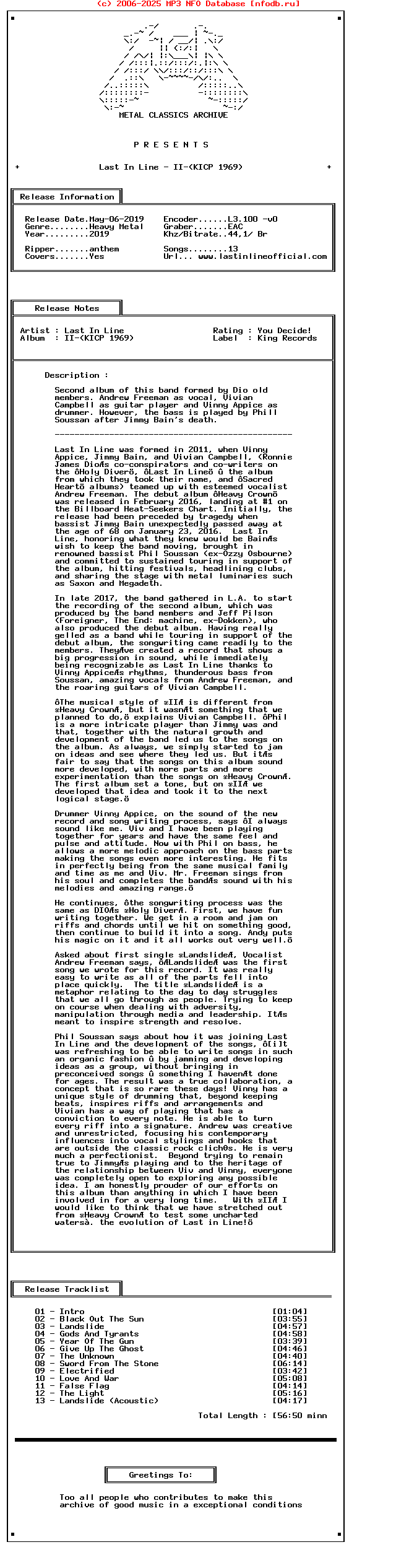 Last_In_Line_-_Ii-(KICP_1969)-2019-Mca_Int