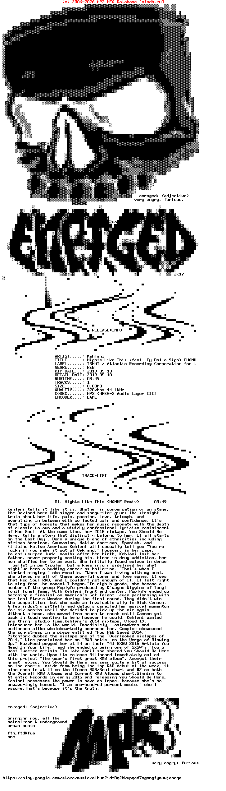 Kehlani-Nights_Like_This_(FEAT_TY_DOLLA_SIGN)_(HONNE_REMIX)-Single-WEB-2019