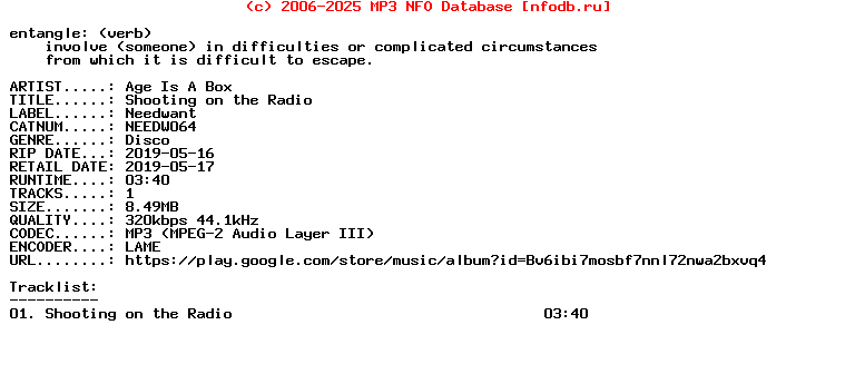 Age_Is_A_Box-Shooting_On_The_Radio-(NEEDW064)-Single-WEB-2019