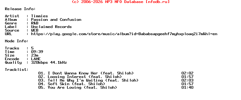 Timmies-Passion_And_Confusion-WEB-2017