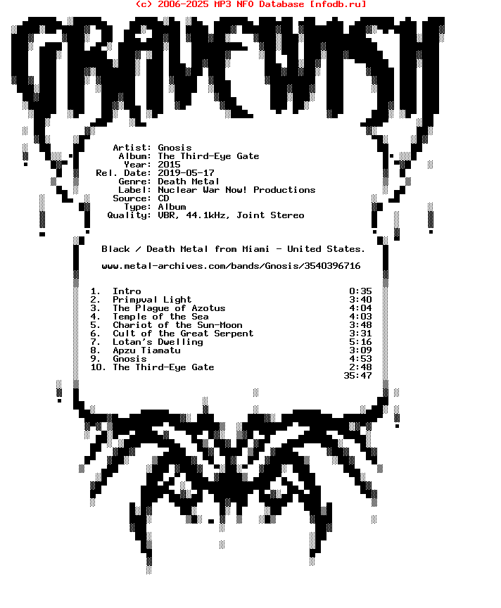 Gnosis-The_Third-Eye_Gate-2015