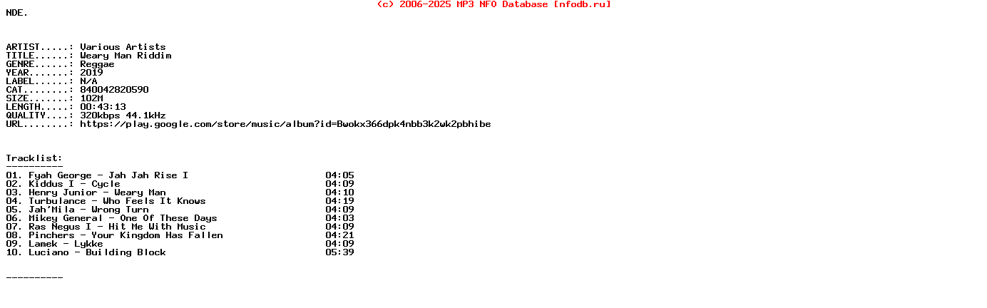 VA-Weary_Man_Riddim-(840042820590)-WEB-2019