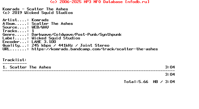 Komrads-Scatter_The_Ashes-Single-WEB-2019
