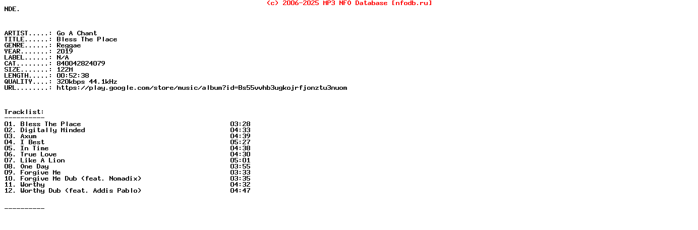 Go_A_Chant-Bless_The_Place-(840042824079)-WEB-2019