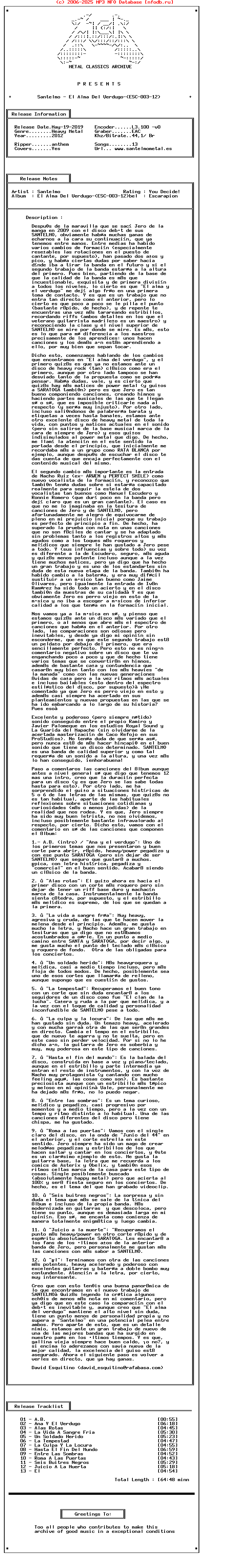 Santelmo_-_El_Alma_Del_Verdugo-(ESC-003-12)-ES-2012-Mca