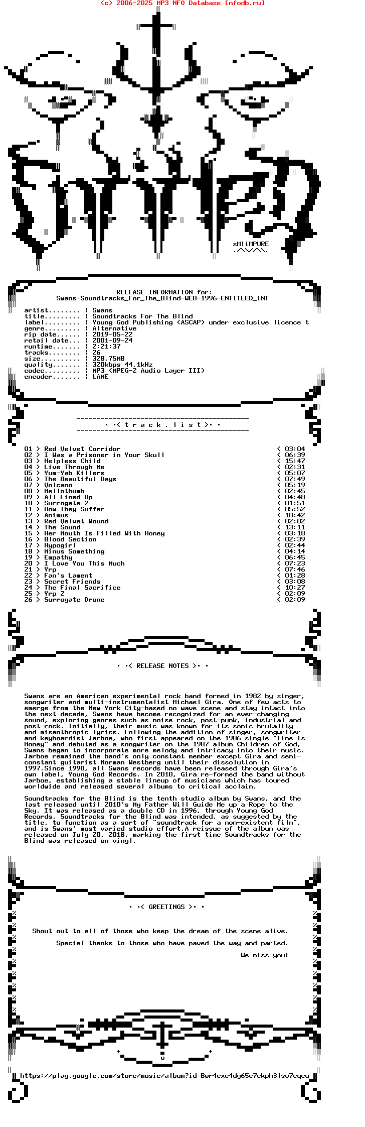 Swans-Soundtracks_For_The_Blind-WEB-1996