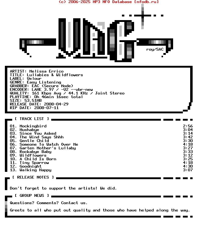 Melissa_Errico-Lullabies_And_Wildflowers-(PROMO)-2008