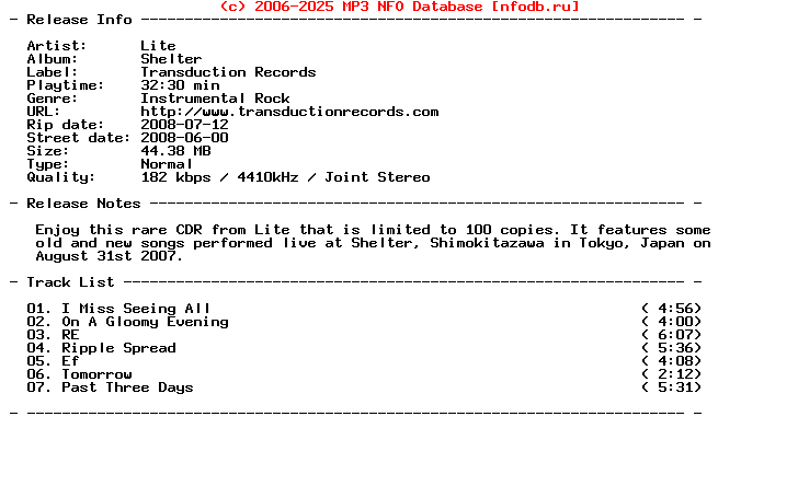 Lite-Shelter-(CDR)-2008