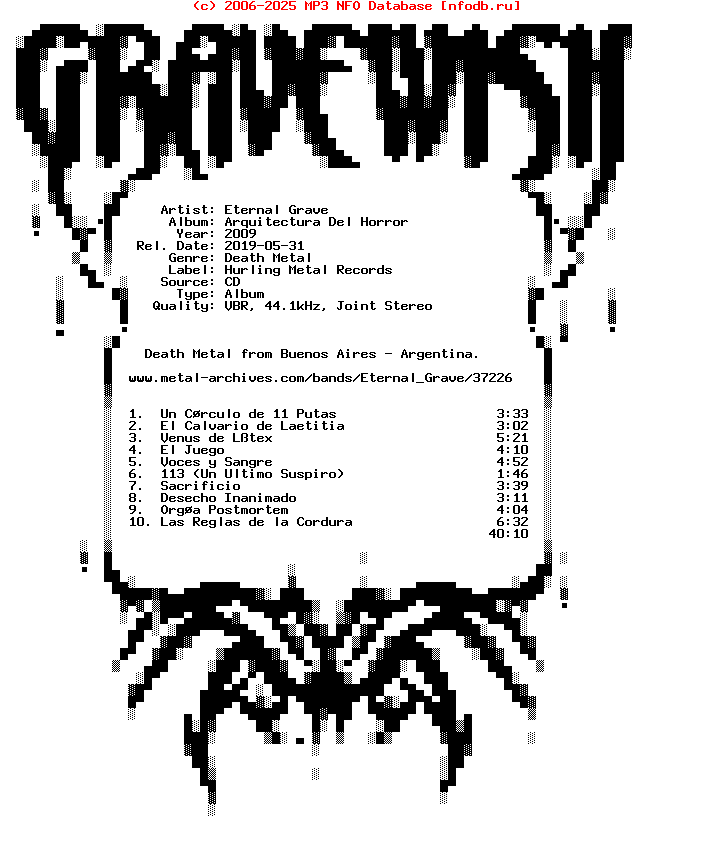 Eternal_Grave-Arquitectura_Del_Horror-ES-2009