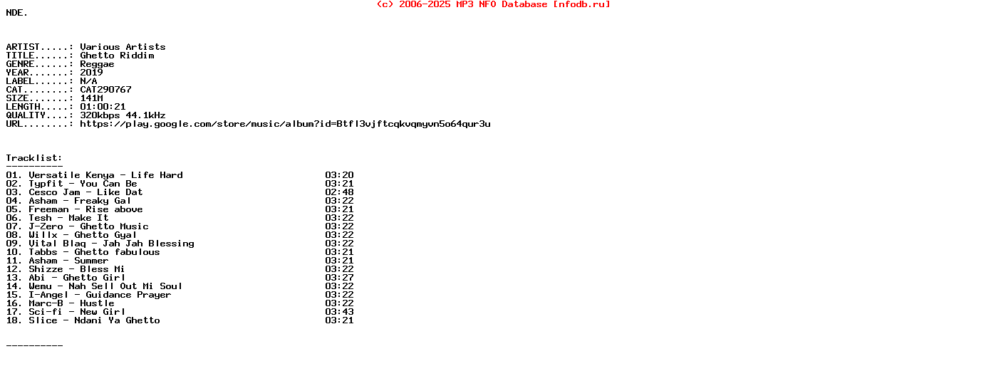 VA-Ghetto_Riddim-(CAT290767)-WEB-2019