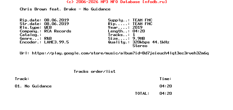 Chris_Brown_Feat_Drake_-_No_Guidance-Single-WEB-2019-FMC