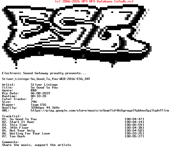 Silver_Linings-So_Good_To_You-WEB-2016